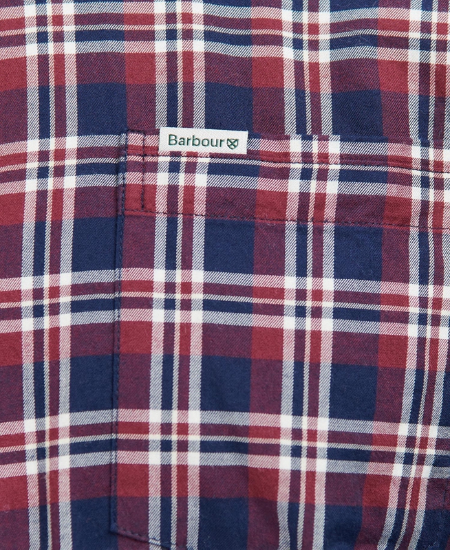 Barbour Turville Regular Fit Férfi Ingek Kék | 179638-ZFQ
