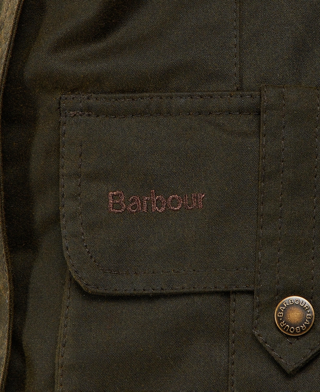 Barbour Téli Defence Női Viaszos Kabát Zöld | 758120-PTK