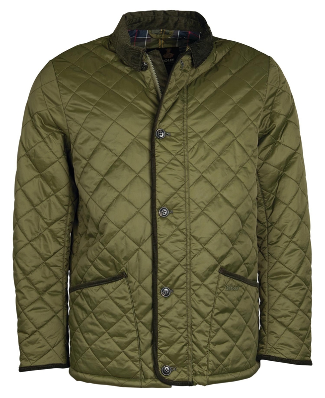Barbour Téli Liddesdale Férfi Vattázott Kabát Olivazöld | 659704-KEQ