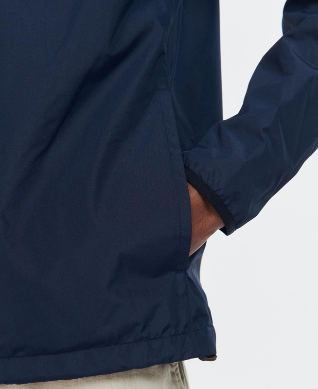 Barbour Unbridge Férfi Vízálló Kabát Sötétkék | 261709-UAW