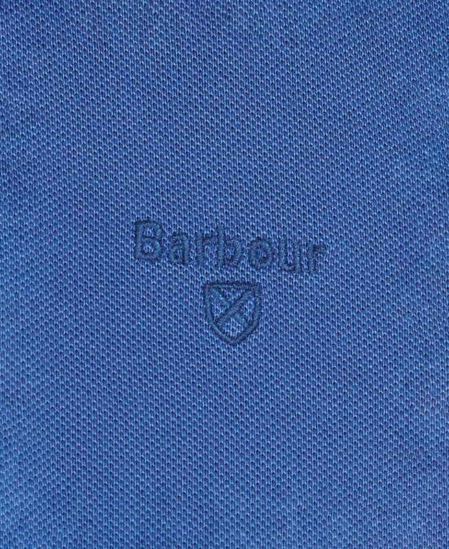 Barbour Washed Sports Férfi Polo shirts Kék | 803127-PYL