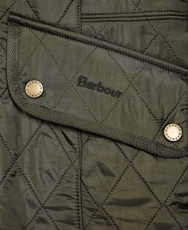 Barbour Weste Cavalry Női Mellény Zöld | 217896-TAO