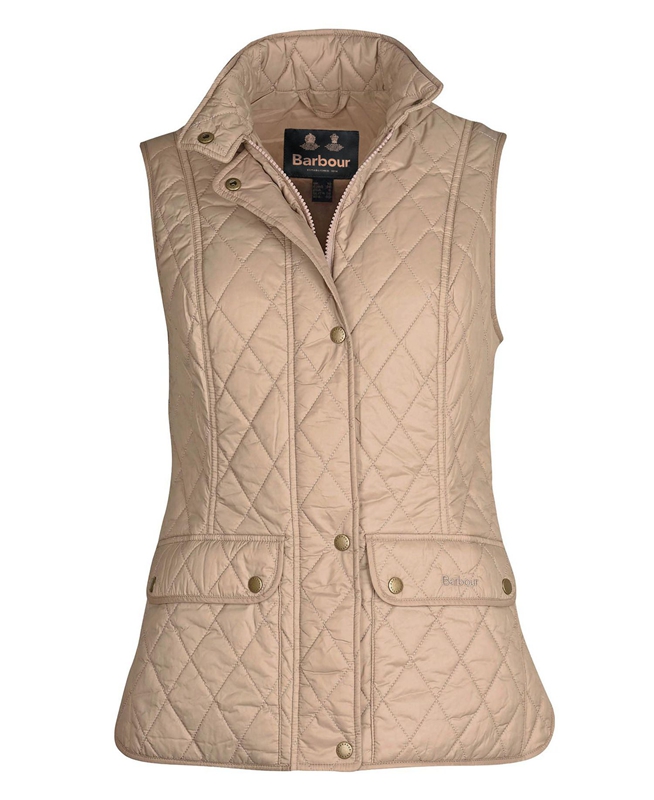 Barbour Weste Otterburn Női Mellény Bézs | 980315-DBL