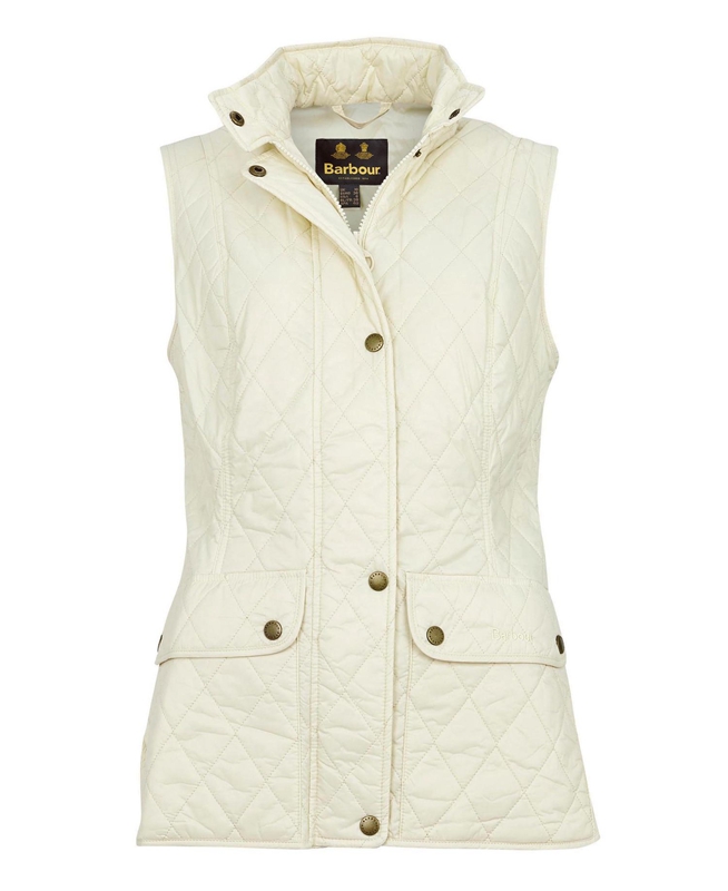Barbour Weste Otterburn Női Mellény Krém | 167942-DMF