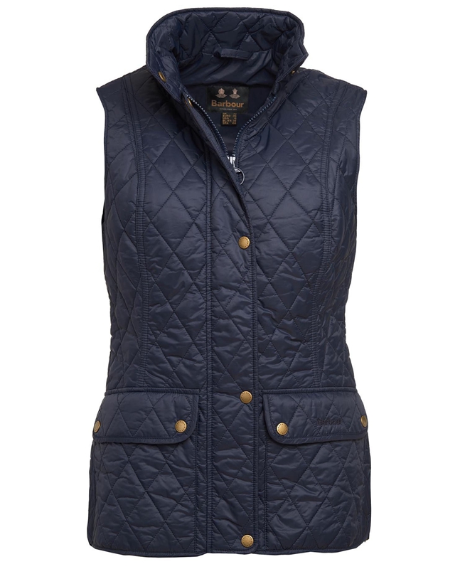 Barbour Weste Otterburn Női Mellény Sötétkék | 046359-CZY