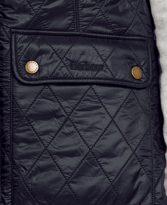 Barbour Weste Wray Női Mellény Fekete | 251390-VEB