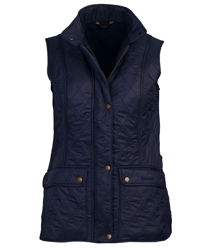 Barbour Weste Wray Női Mellény Kék | 592674-QKB