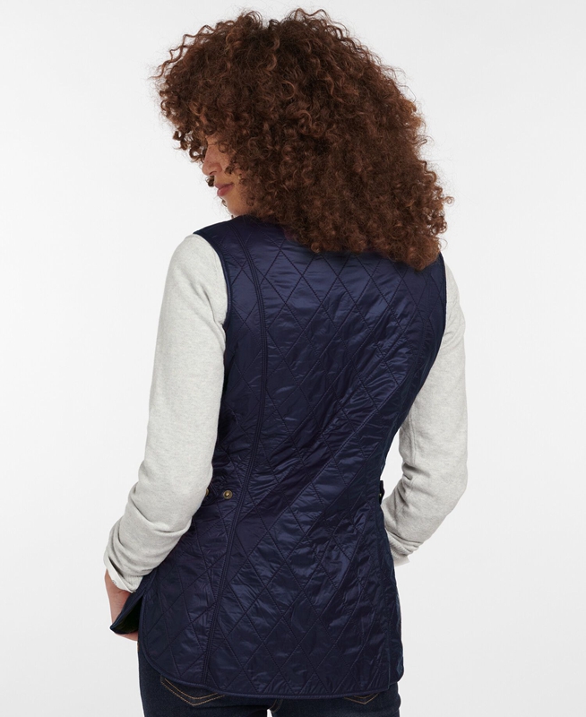 Barbour Weste Wray Női Mellény Kék | 592674-QKB