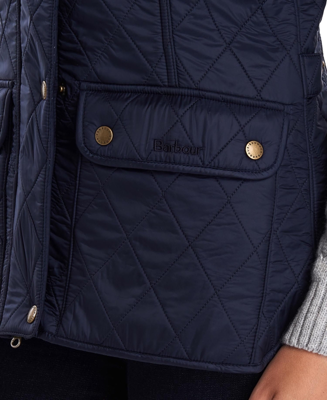 Barbour Weste Wray Női Mellény Kék | 592674-QKB