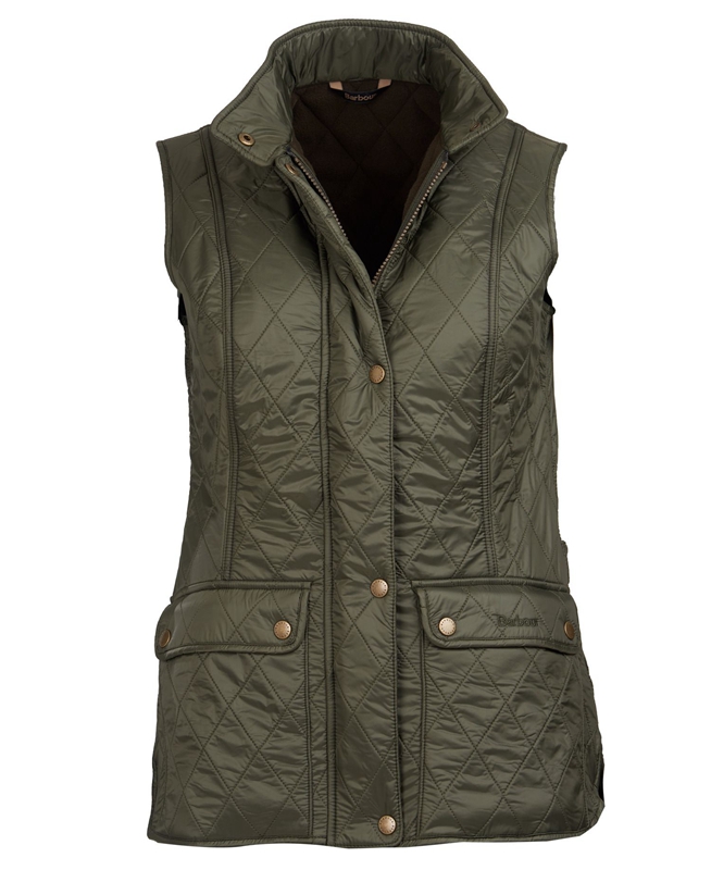 Barbour Weste Wray Női Mellény Zöld | 160852-PXK