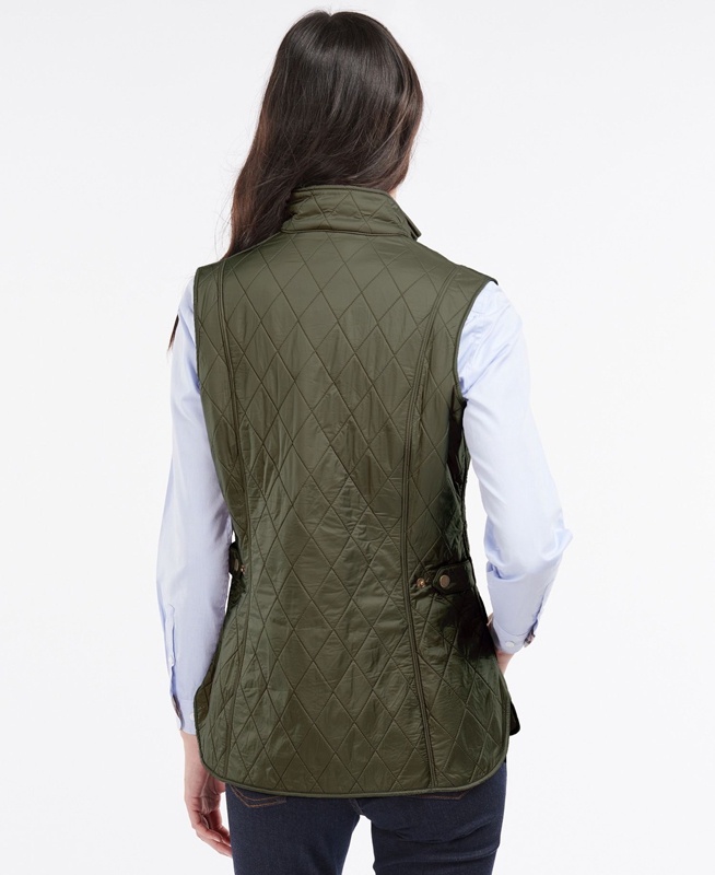 Barbour Weste Wray Női Mellény Zöld | 160852-PXK