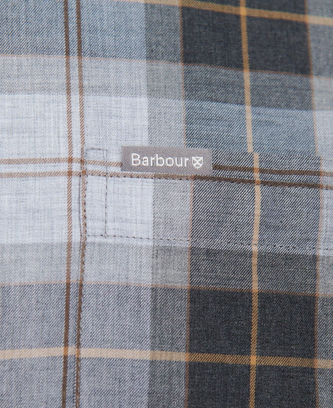 Barbour Wetheram Tailored Férfi Ingek Szürke | 409516-MTJ