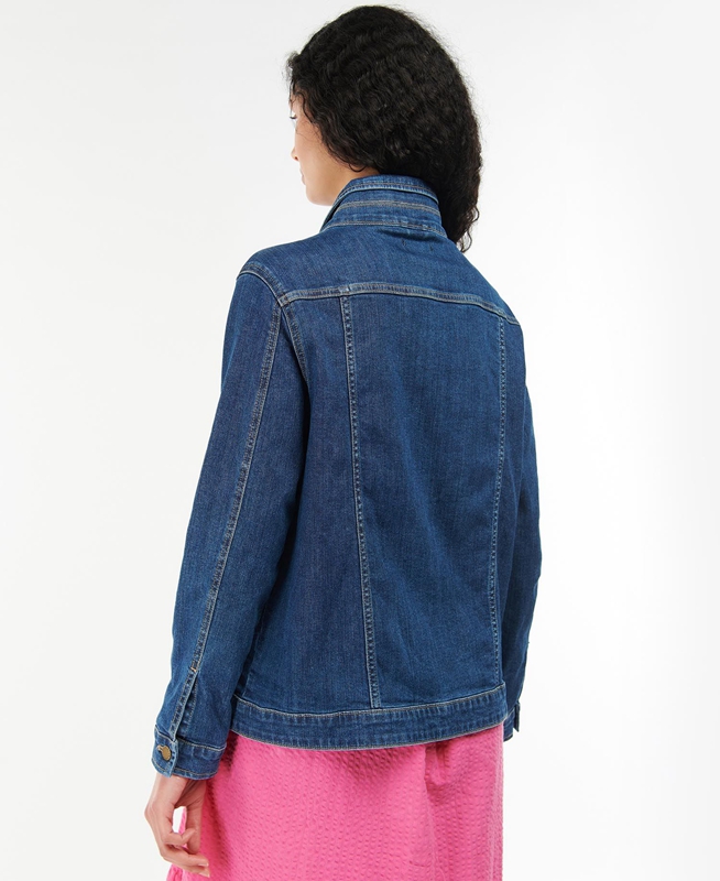 Barbour Willowherb Női Ingek Kék | 918637-OYG