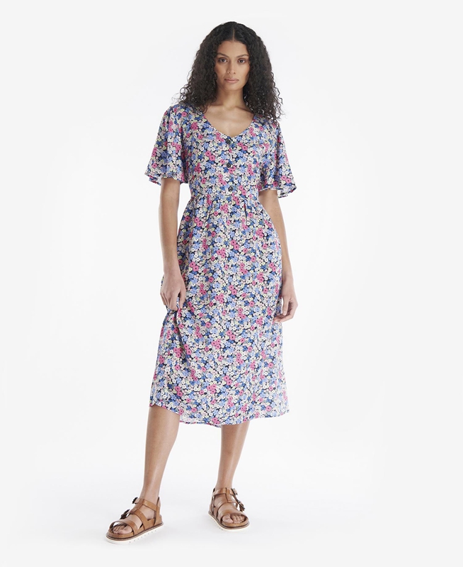 Barbour Willowherb Női Ruha Színes | 473102-BKF