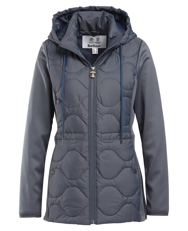 Barbour Willowherb Quilted Női Pulóverek Szürke | 927140-EWN