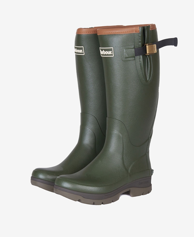Barbour Womens Tempest Női Csizma Olivazöld | 741503-CWD