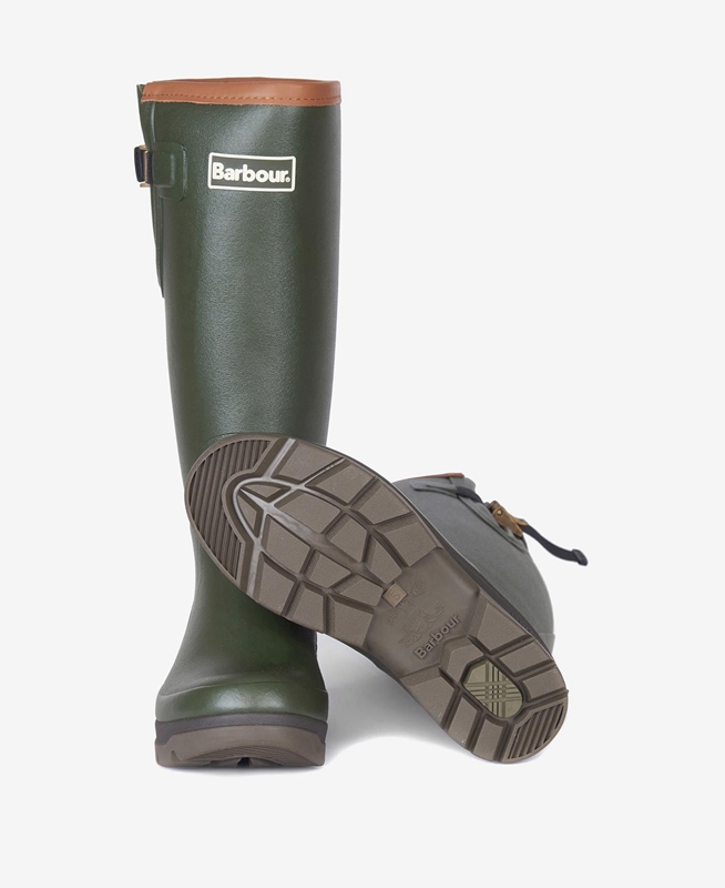 Barbour Womens Tempest Női Csizma Olivazöld | 741503-CWD