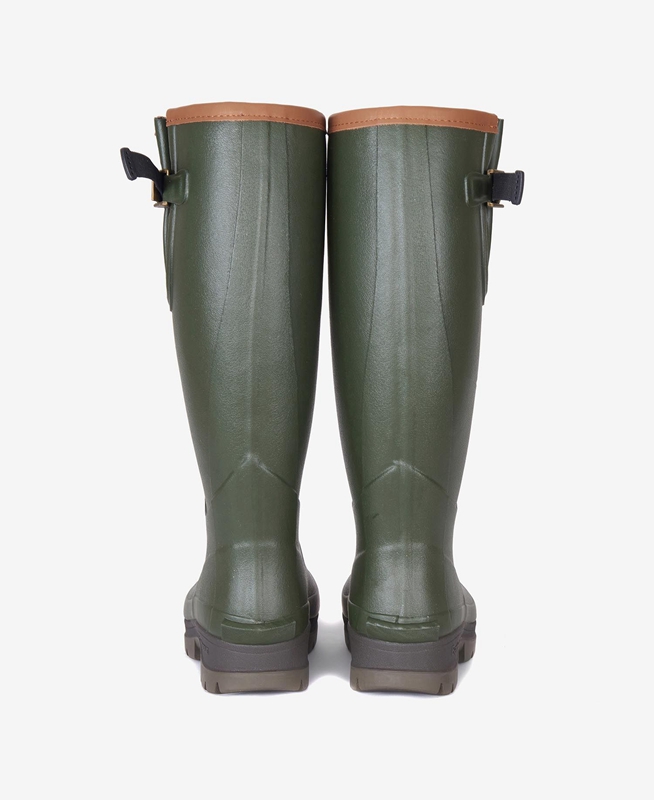 Barbour Womens Tempest Női Csizma Olivazöld | 741503-CWD