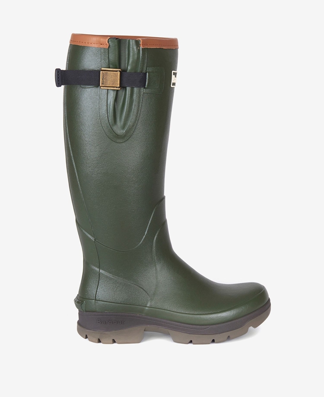 Barbour Womens Tempest Női Csizma Olivazöld | 741503-CWD