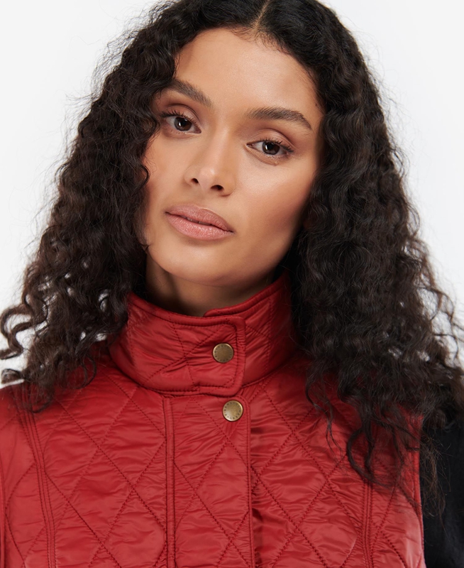Barbour Wray Női Mellény Piros | 876205-XCO