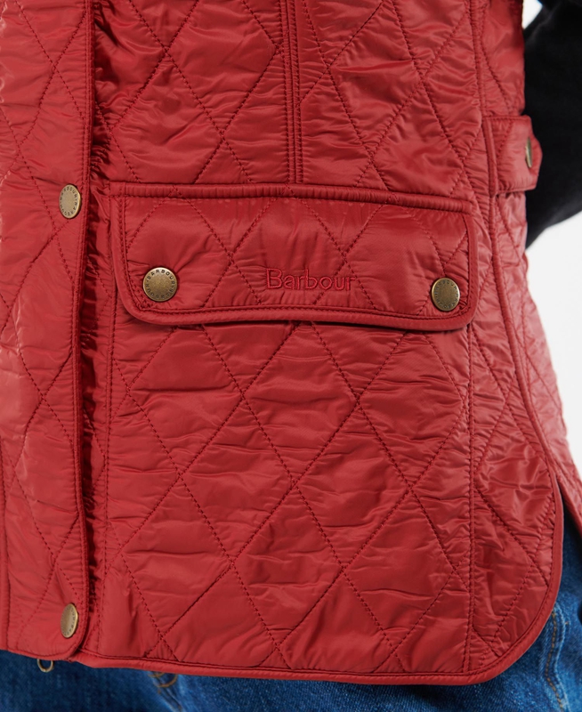 Barbour Wray Női Mellény Piros | 876205-XCO
