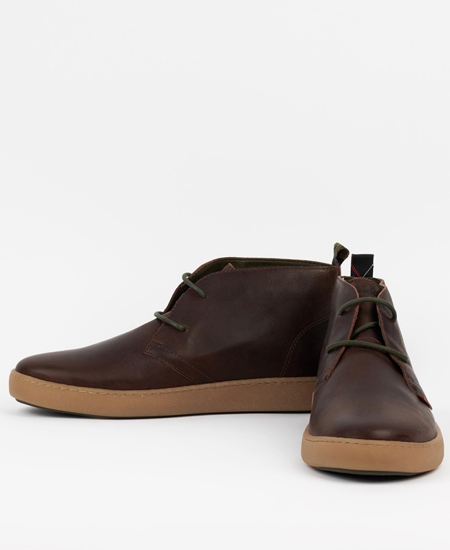 Barbour Yuma Férfi Csizma Barna | 356402-HUC