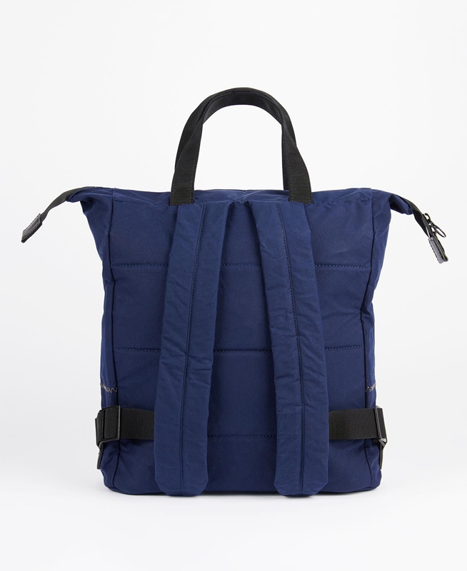 Barbour x Ally Capellino Ben Backpack Férfi Táska Sötétkék | 157623-XWJ