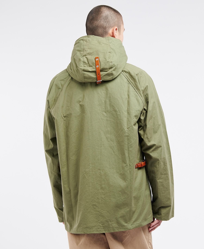 Barbour x Ally Capellino Ernest Férfi Alkalmi Dzsekik Olivazöld | 648513-VPA