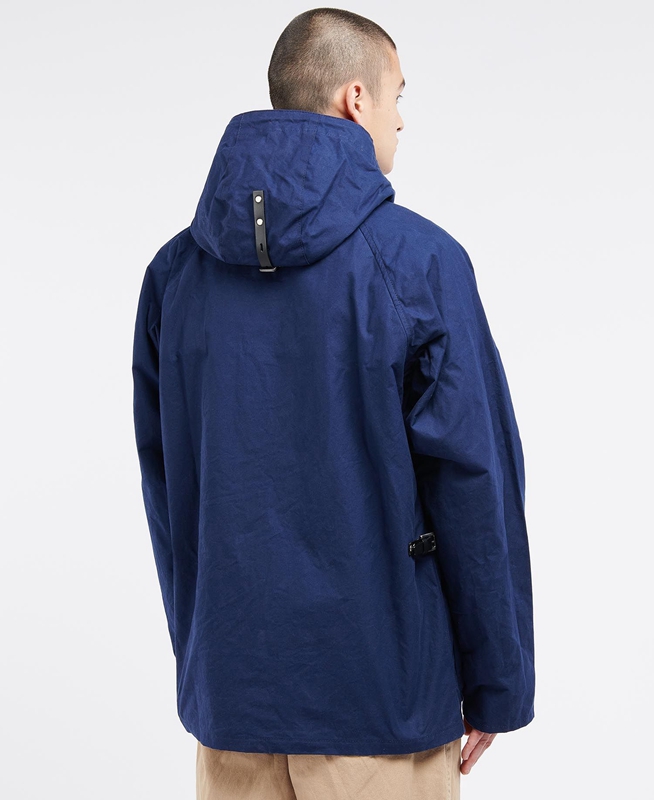 Barbour x Ally Capellino Ernest Férfi Alkalmi Dzsekik Sötétkék | 896214-OXP