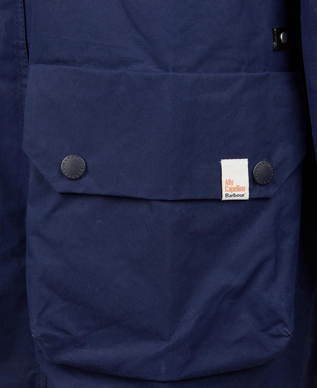 Barbour x Ally Capellino Ernest Férfi Alkalmi Dzsekik Sötétkék | 896214-OXP