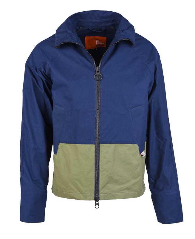 Barbour x Ally Capellino Hand Férfi Alkalmi Dzsekik Sötétkék | 158634-RVD