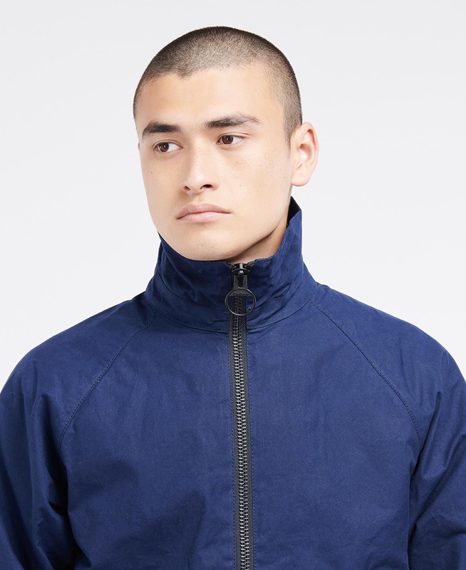 Barbour x Ally Capellino Hand Férfi Alkalmi Dzsekik Sötétkék | 158634-RVD