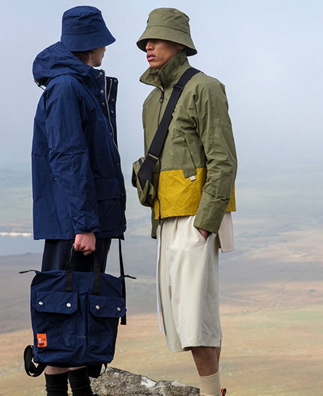 Barbour x Ally Capellino Hand Férfi Alkalmi Dzsekik Olivazöld | 587913-OXF