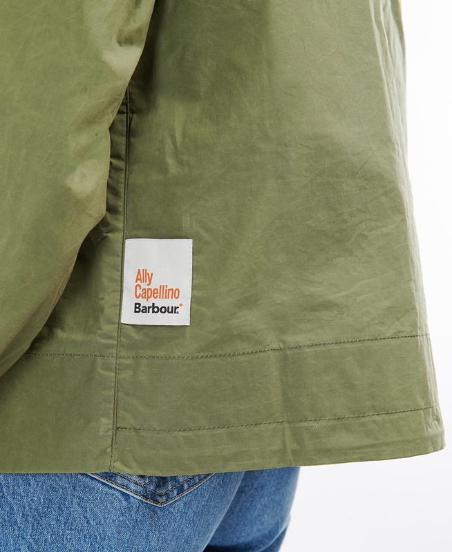 Barbour x Ally Capellino Tip Női Alkalmi Dzsekik Zöld | 061472-WTZ