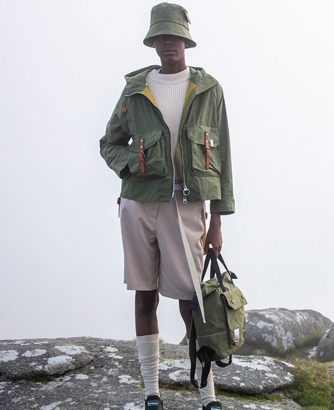 Barbour x Ally Capellino Tip Női Alkalmi Dzsekik Zöld | 061472-WTZ