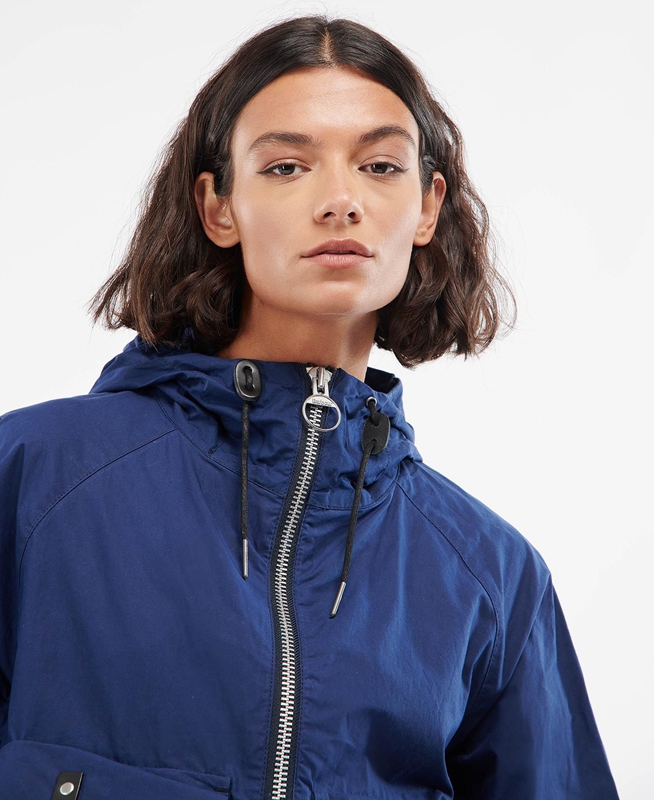 Barbour x Ally Capellino Tip Női Alkalmi Dzsekik Sötétkék | 923051-NTU